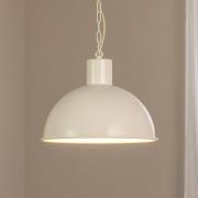 Hængelampe Emoti, beige, 1 lyskilde, Ø 38 cm