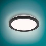 Philips LED-loftlampe Aio RD sort 2-pak 30 cm fjernbetjening