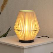OSRAM bordlampe Decor Stripes, beige, tekstil, E14