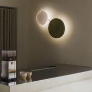 MARSET LED-væglampe Caramel, opal, Ø 28 cm, TRIAC, glas