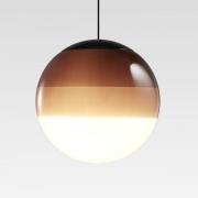 MARSET LED-hængelampe Dipping Light, Ø 13 cm, brun