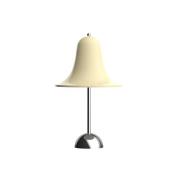 VERPAN LED-batteridrevet bordlampe Pantop, cremehvid, højde 30 cm