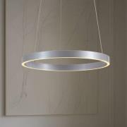 Lucande LED-hængelampe Yonam, Ø 60 cm, 1 lyskilde, aluminium, CCT