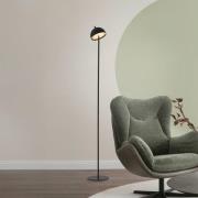 SCHÖNER WOHNEN LED-akku-gulvlampe Bellies, sort, IP54