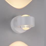 SCHÖNER WOHNEN LED-væglampe Chia, hvid, 3.000 K, op/ned