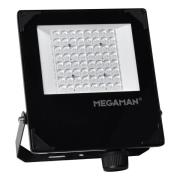 MEGAMAN udendørs LED-spot Hugo, 50 W, 3000 K, IP66