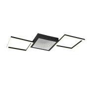 LED-loftslampe Gelo, sort, dæmpbar, 3000 K, metal