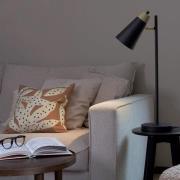 PR Home bordlampe Wien, sort, højde 64 cm, GU10, metal