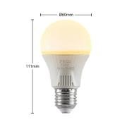 LED-pære E27 A60 11W hvid 2.700K
