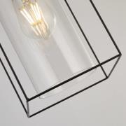 Pendellampe Vesperon, transparent, glas, 1 lyskilde, 15 cm