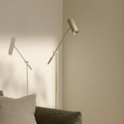 Globen Lighting Gulvlampe Hubble Read, beige, metal