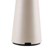 Globen Lighting Akku-bordlampe Cannes, beige, 26 cm IP44