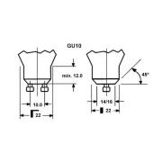 LED-pære SUPERIA RETRO ES50 GU10 3,7 W 965 360 lm 36°