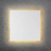 LED-væglampe BLADE Q, hvid, 44 x 44 cm, metal, dæmpbar