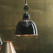 PR Home Cleveland hængelampe, Ø 23 cm, sort/messing