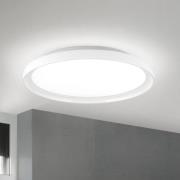 LED-loftlampe GAMMA, Ø 40 cm, hvid, fjernbetjening, CCT dæmpbar