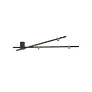 WEVER & DUCRÉ LED-pære Trace Spin 1.0 sort/beige 927