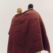 HAY tæppe AIR, rustrød, 200 x 140 cm, bomuld