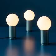 HAY LED-bordlampe TURN ON, blå, højde 20 cm, dæmpbar