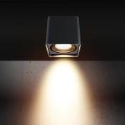 Udendørs loftslampe 5055, grafit, 10 cm, metal, IP54, GU10