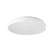 SLC LED-loftlampe ALPHA, hvid, Ø 40 cm, faseafskæring, IP44
