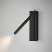 Bover LED-væglampe Arid A/03 sort, aluminium, 2.700 K