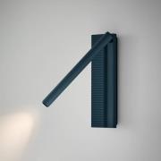 Bover LED-væglampe Arid A/03 gråblå, aluminium, 2.700 K