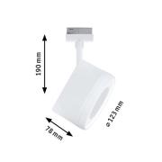 Paulmann URail LED-spot Arena, signalhvid, 4.000 K, dæmpbar