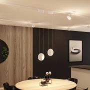 Paulmann URail LED-pendel Alejandro, signalhvid, 3000K, dæmpbar.