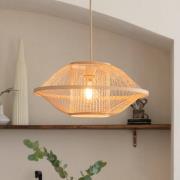 GOOD & MOJO hængelampe Maui, natur, Ø 50 cm, bambus, E27