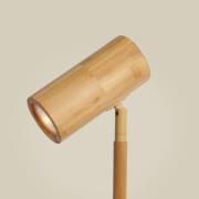 GOOD & MOJO Gulvlampe Java, natur, bambus, 141 cm høj, GU10