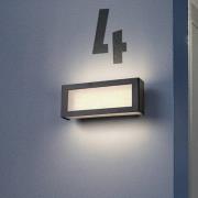 OSRAM udendørs LED-væglampe ENDURA STYLE NOVA, mørkegrå, IP54