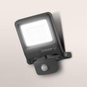 OSRAM udendørs spotlampe ENDURA FLOOD, grå, sensor 30 W 840 IP44