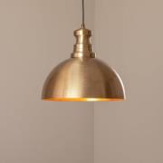 Hængelampe Berceste, guldfarvet, metal, Ø 40 cm, E27