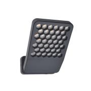 Udendørs LED-væglampe ATLANTIS, mørkegrå, 22 cm, metal, IP54