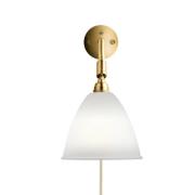 Gubi væglampe Bestlite BL7, porcelæn/messing, 16 cm, E14