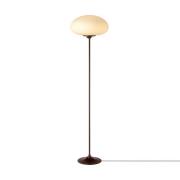 Gubi gulvlampe Stemlite, sort-rød, højde 150 cm, dæmpbar