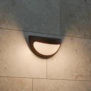 Philips Swyn LED-solcellelampe til væg, sort, med sensor, IP44
