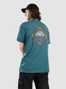 Rip Curl Vaporcool Journeys Peak T-shirt blå
