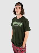 Thrasher Brick T-shirt grøn