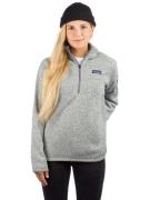 Patagonia Better Sweater 1/4 Zip Jakke hvid