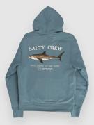 Salty Crew Bruce Fleece Hættetrøje med lynlås grå