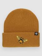 Goorin Bros Ribbed Bee Beanie brun