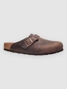 Birkenstock Boston Natural Leather Oiled Sandaler brun