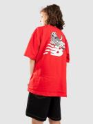 New Balance Sneaker Guy Back Graphic Kids T-shirt rød