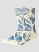 Stance Pop Dot Crew Socks mønster