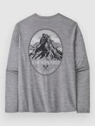 Patagonia Cap Cool Daily Graphic Langærmet t-shirt grå