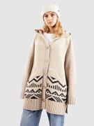 Passenger Snoozle Recycled Knitted Hooded Cardigan