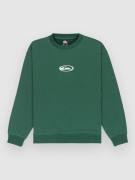 Quiksilver Salt Water Graphic Crew Kids Sweater grøn