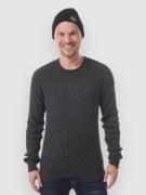 Light Crew Knit Carlo Pullover grå